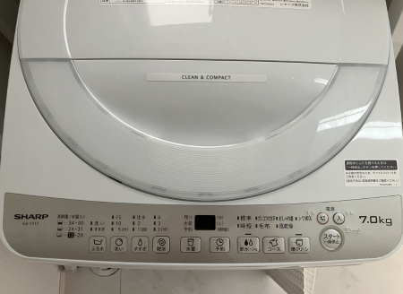 Washing machine control panel